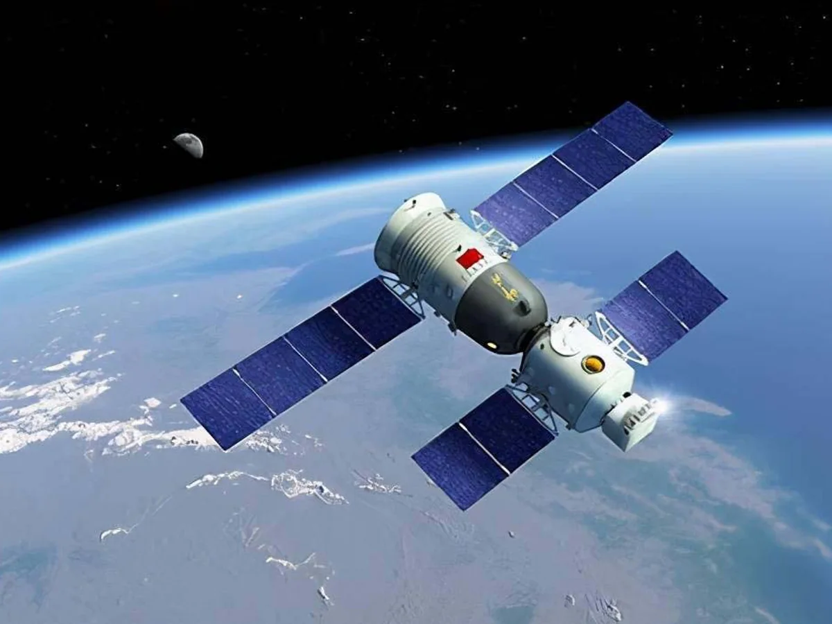 Orbital spacecraft representing aerospace and defense ceramic applications