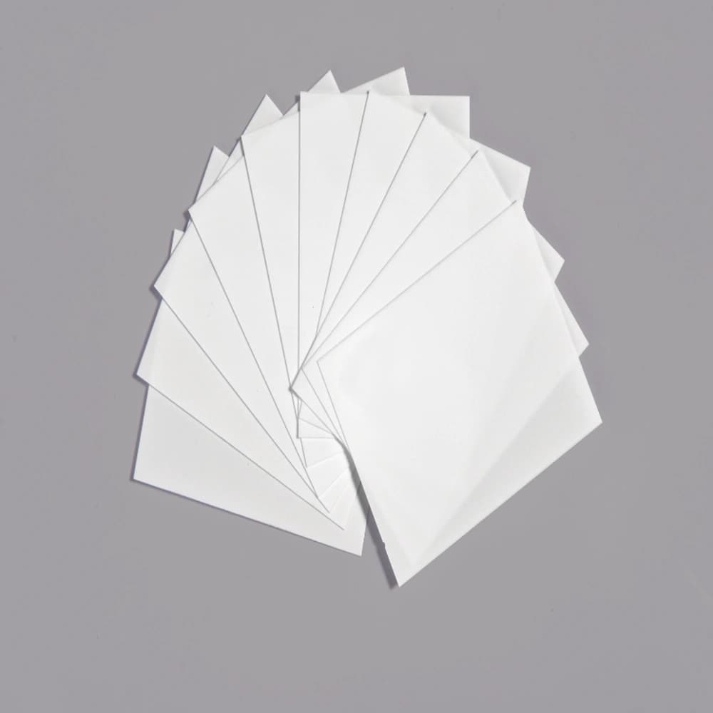 Thin bare alumina ceramic substrate sheets