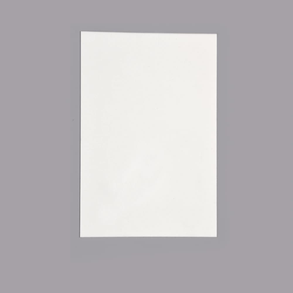 Bare rectangular alumina ceramic substrate