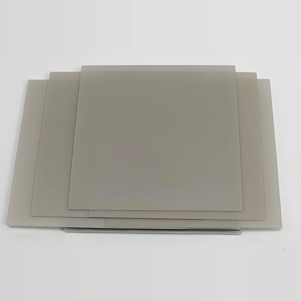 Stacked bare AlN ceramic substrates