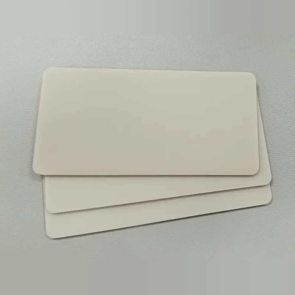 AlN ceramic substrate plates with rounded corners