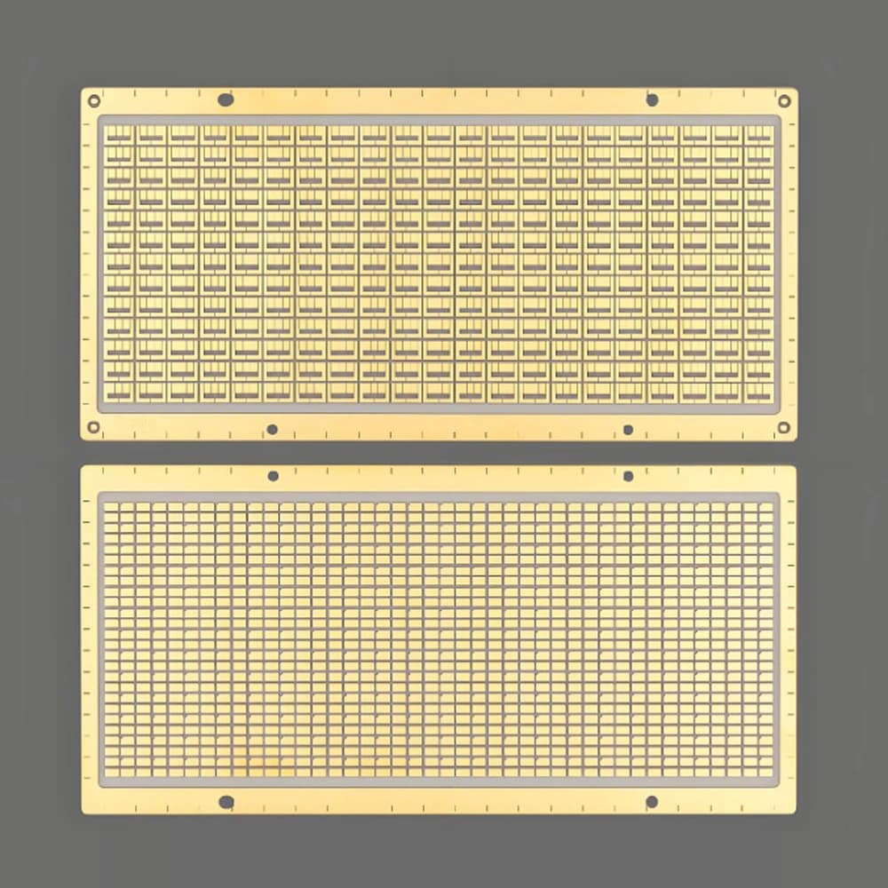 DPC ceramic circuit panels with fine metallized patterns