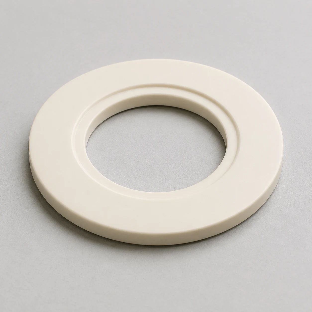 Precision alumina ceramic insulating ring
