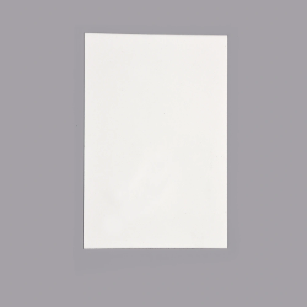 Bare rectangular alumina ceramic substrate