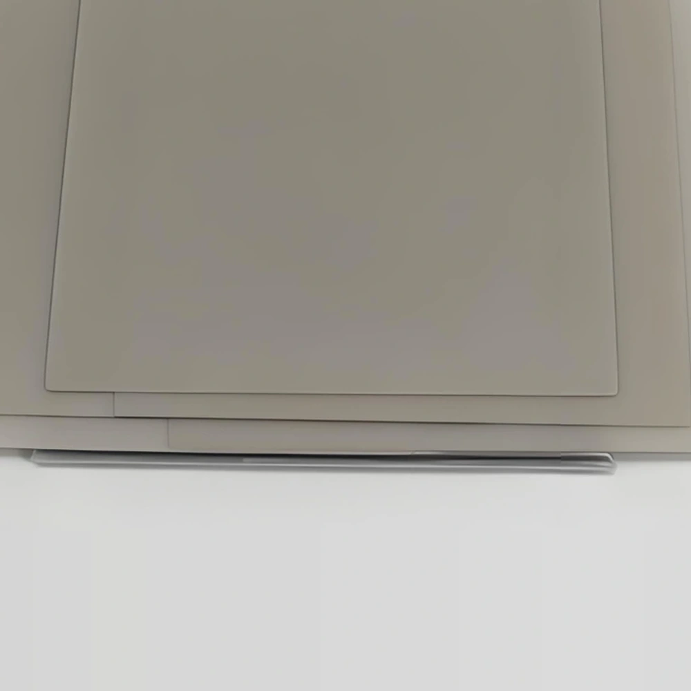 Detail view of stacked bare AlN ceramic substrates