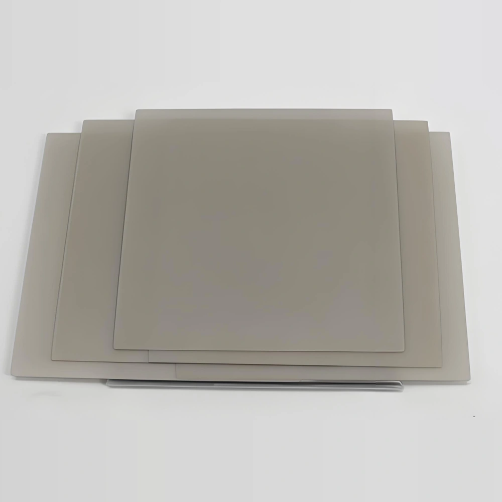 Stacked bare AlN ceramic substrates