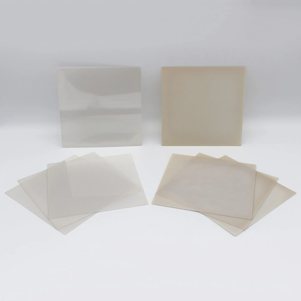 AlN ceramic sheets with reflective and matte surfaces