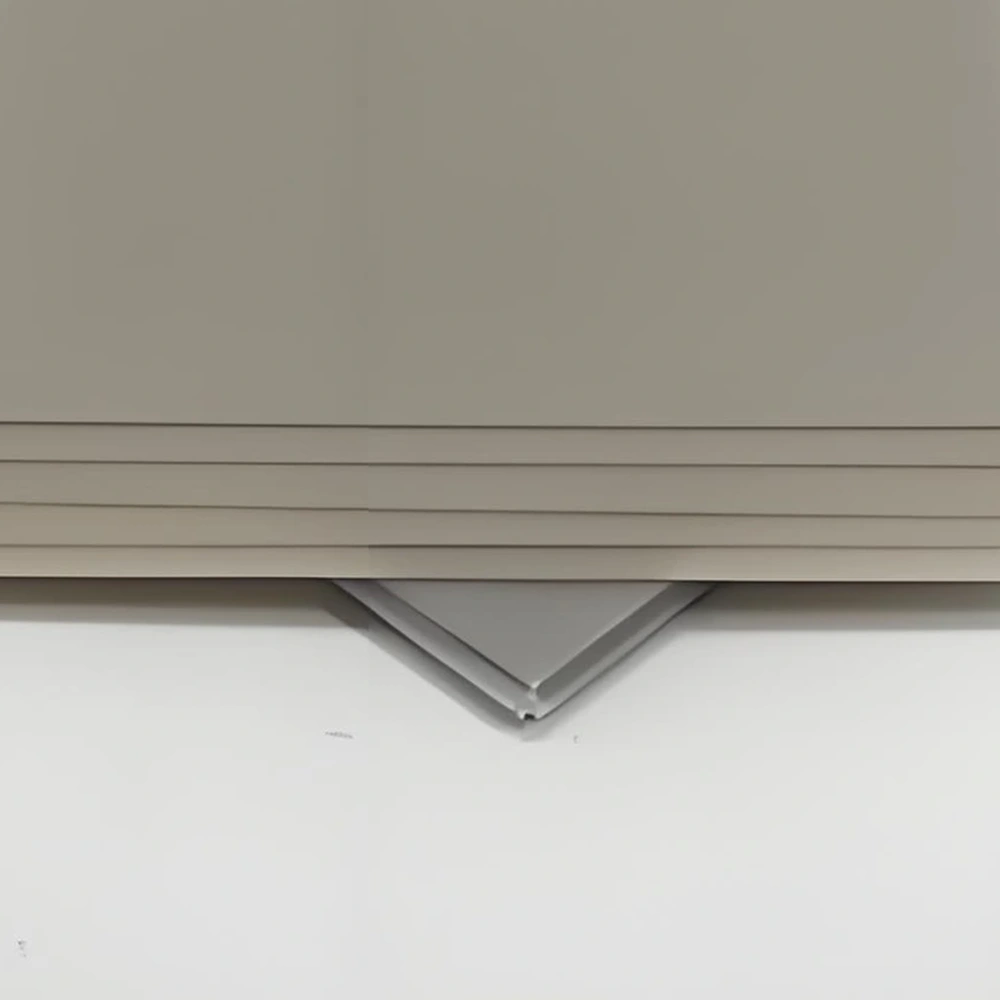 Detail view of thin aluminum nitride ceramic substrate plates