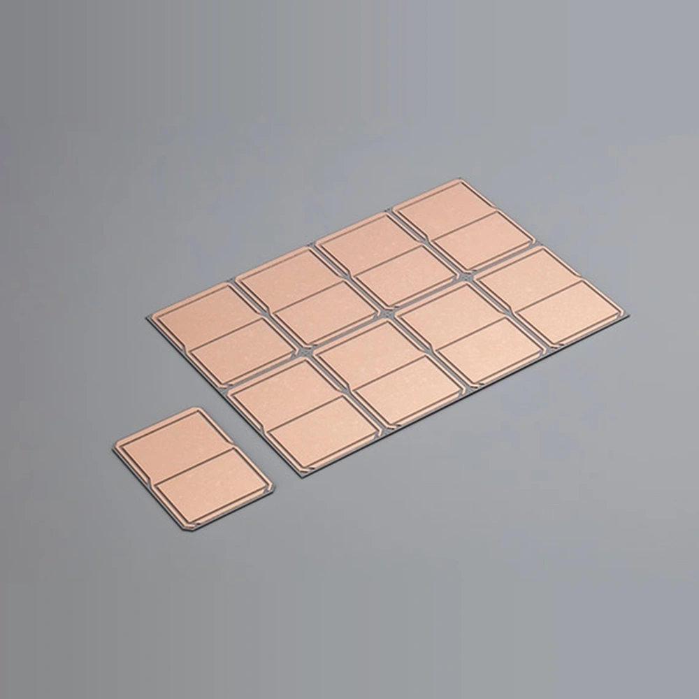 Silicon nitride AMB substrate with patterned copper