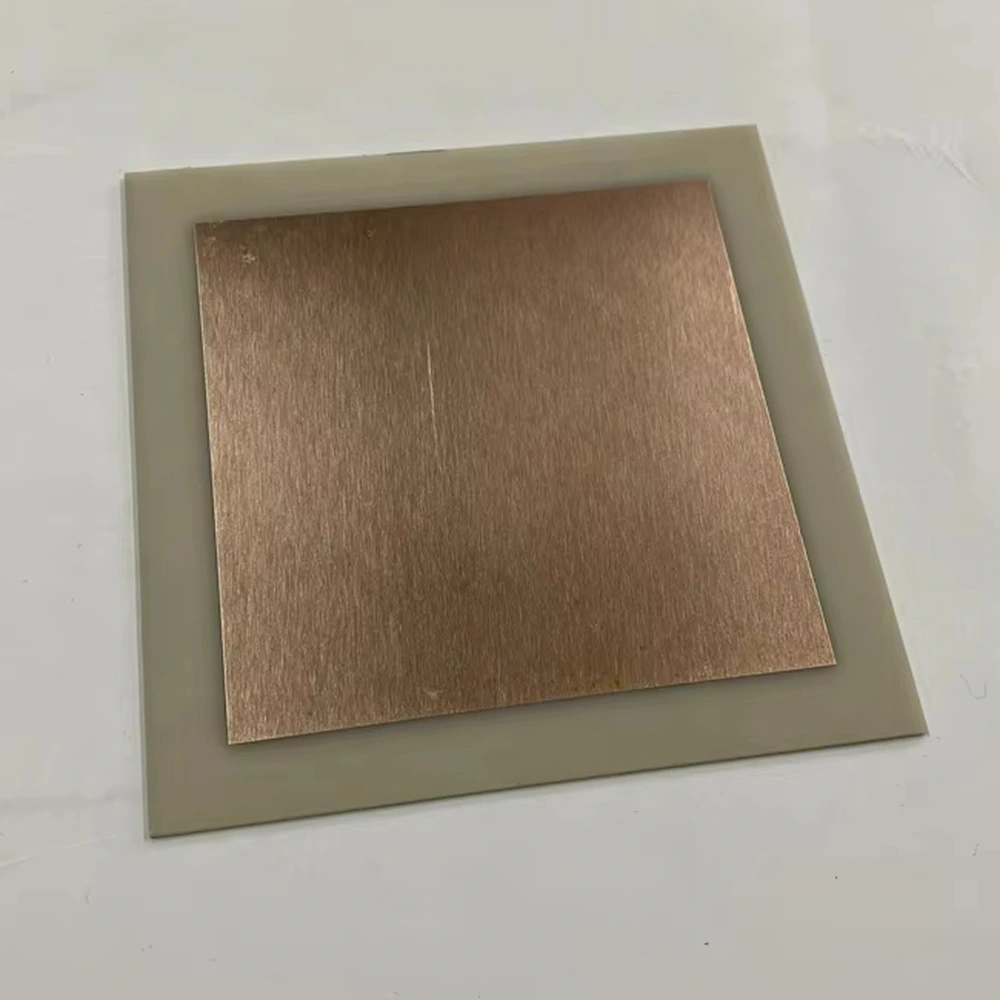 AlN DBC substrate with bonded copper on a ceramic carrier