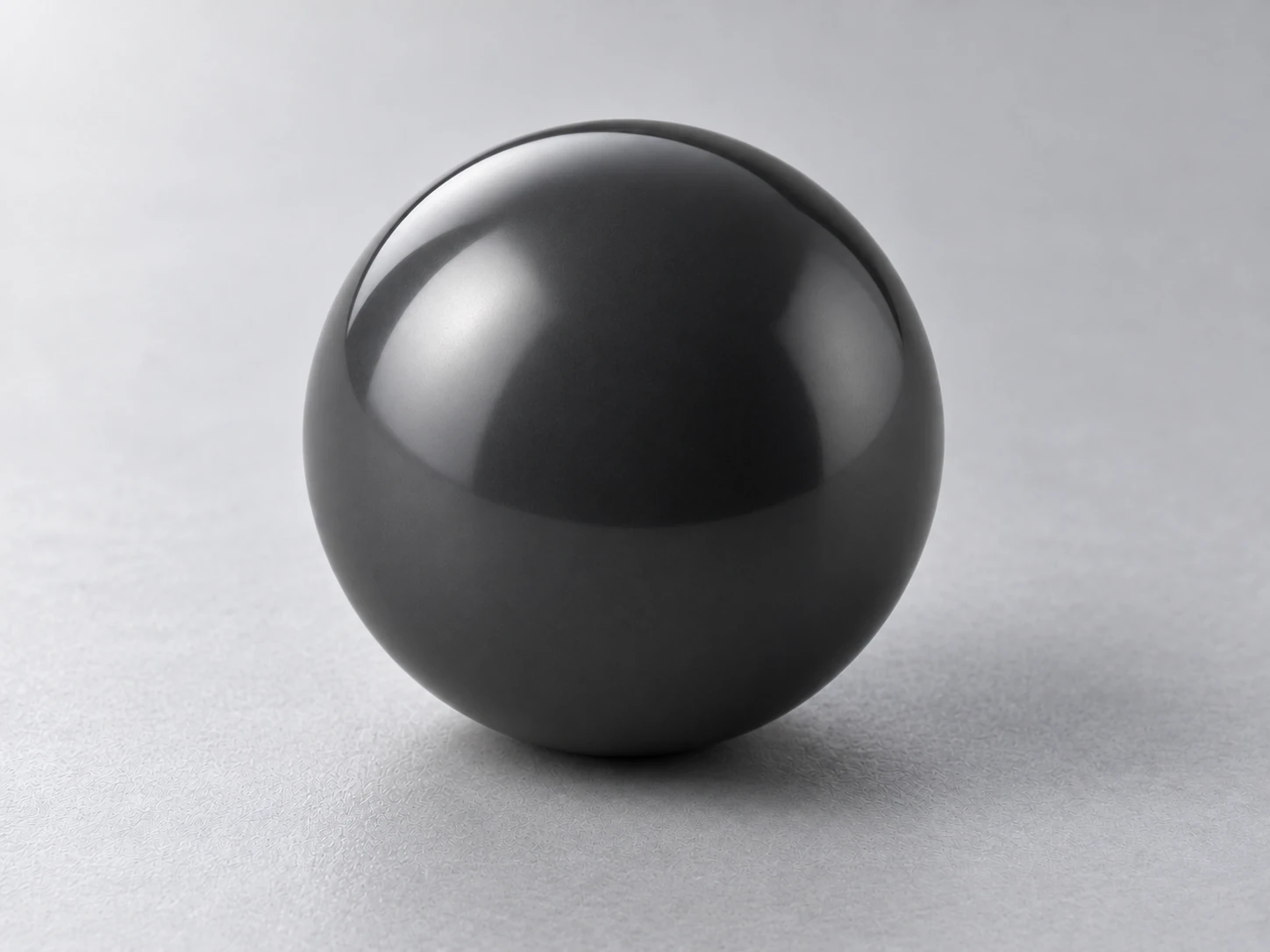 Independent conceptual close view of a single silicon nitride rolling element